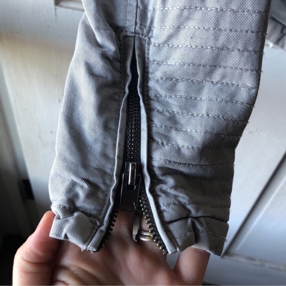 Lucky Brand gray moto jacket - Picture 6 of 7